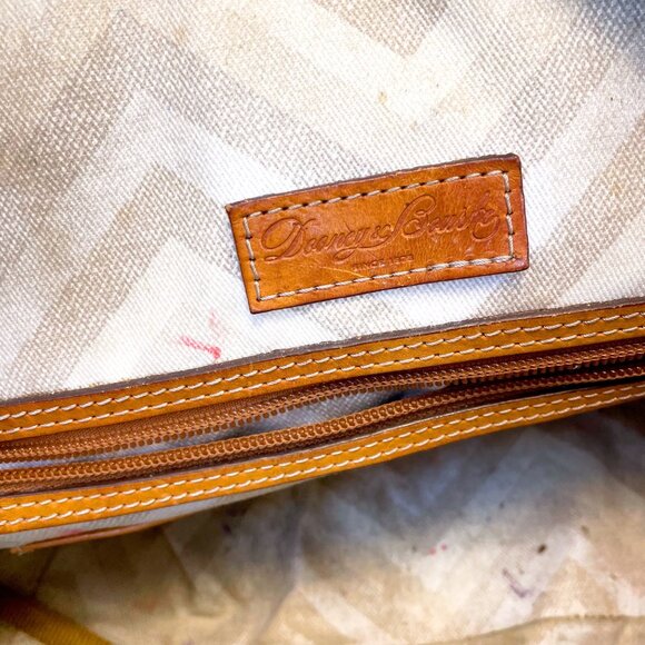 Dooney & Bourke Vintage Claremont Python Domed Satchel - Picture 5 of 10